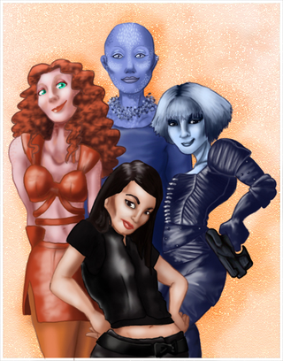 Illustration for article titled All the Coolest Farscape Fan Art and Cosplay